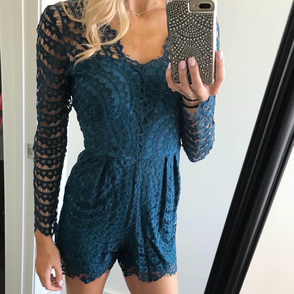 Blue Romper